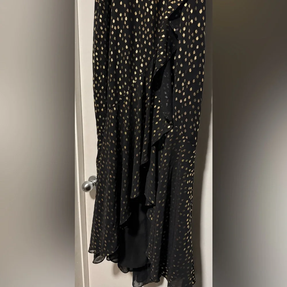MSK Ruffled Wrap Dress - Picture 5 of 9